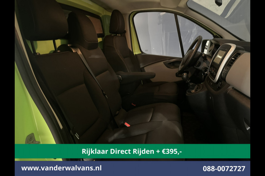 Renault Trafic 1.6 dCi L1H1 Euro6 *Rijklaar Direct Rijden* Airco | Imperiaal | Trekhaak | Navigatie | Cruisecontrol Parkeersensoren, Bijrijdersbank