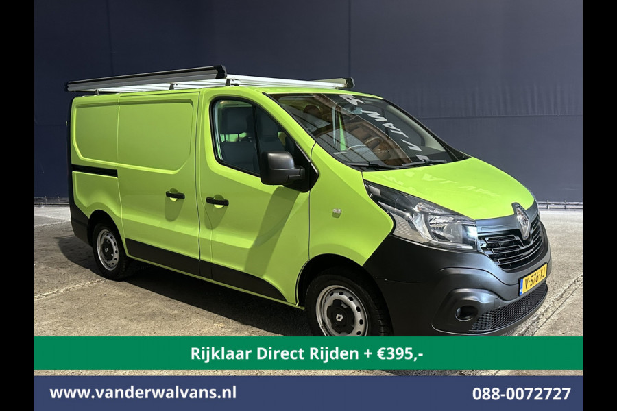 Renault Trafic 1.6 dCi L1H1 Euro6 *Rijklaar Direct Rijden* Airco | Imperiaal | Trekhaak | Navigatie | Cruisecontrol Parkeersensoren, Bijrijdersbank
