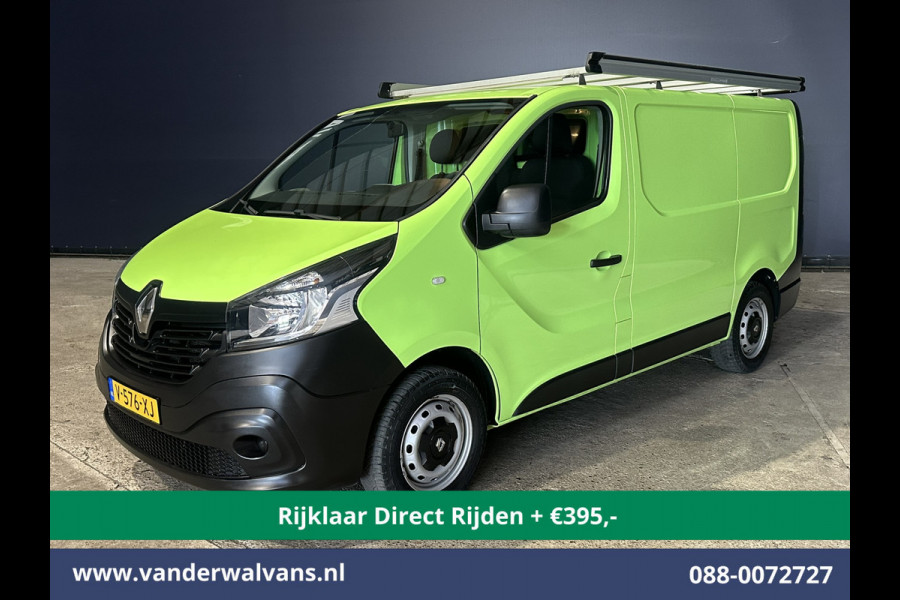 Renault Trafic 1.6 dCi L1H1 Euro6 *Rijklaar Direct Rijden* Airco | Imperiaal | Trekhaak | Navigatie | Cruisecontrol Parkeersensoren, Bijrijdersbank
