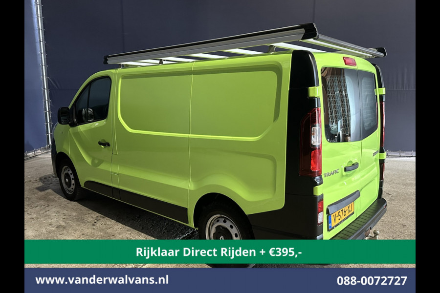 Renault Trafic 1.6 dCi L1H1 Euro6 *Rijklaar Direct Rijden* Airco | Imperiaal | Trekhaak | Navigatie | Cruisecontrol Parkeersensoren, Bijrijdersbank