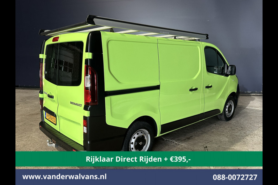 Renault Trafic 1.6 dCi L1H1 Euro6 *Rijklaar Direct Rijden* Airco | Imperiaal | Trekhaak | Navigatie | Cruisecontrol Parkeersensoren, Bijrijdersbank