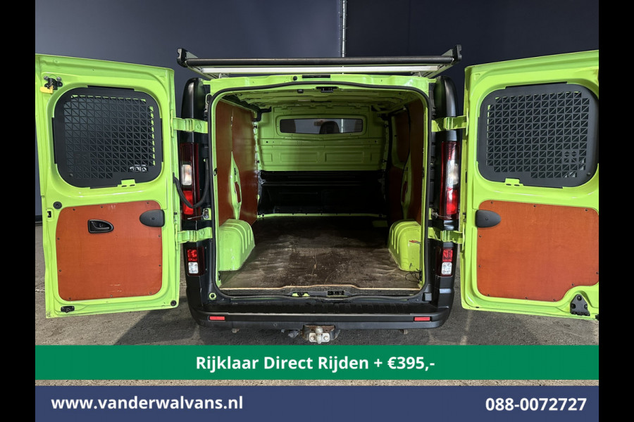 Renault Trafic 1.6 dCi L1H1 Euro6 *Rijklaar Direct Rijden* Airco | Imperiaal | Trekhaak | Navigatie | Cruisecontrol Parkeersensoren, Bijrijdersbank