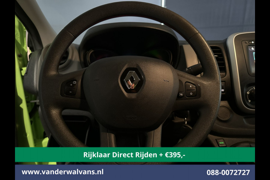 Renault Trafic 1.6 dCi L1H1 Euro6 *Rijklaar Direct Rijden* Airco | Imperiaal | Trekhaak | Navigatie | Cruisecontrol Parkeersensoren, Bijrijdersbank