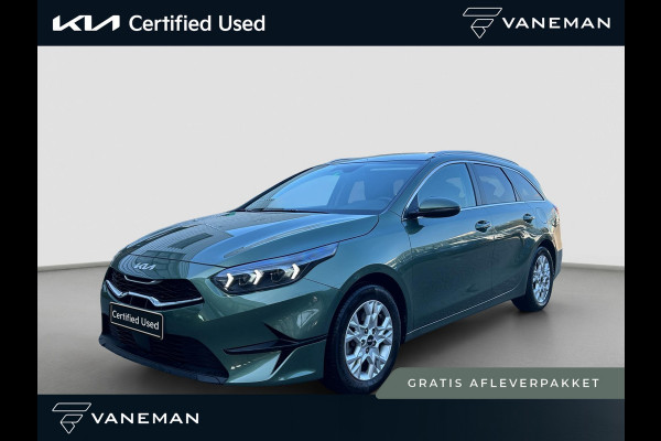 Kia Ceed Sportswagon 1.0 T-GDi DynamicPlusLine Camera | Navi | H-Leder | Stuur-/Stoelverwarming | Clima | Key-Less | Apple CarPlay/Android Auto | PDC | Cruise | LED |