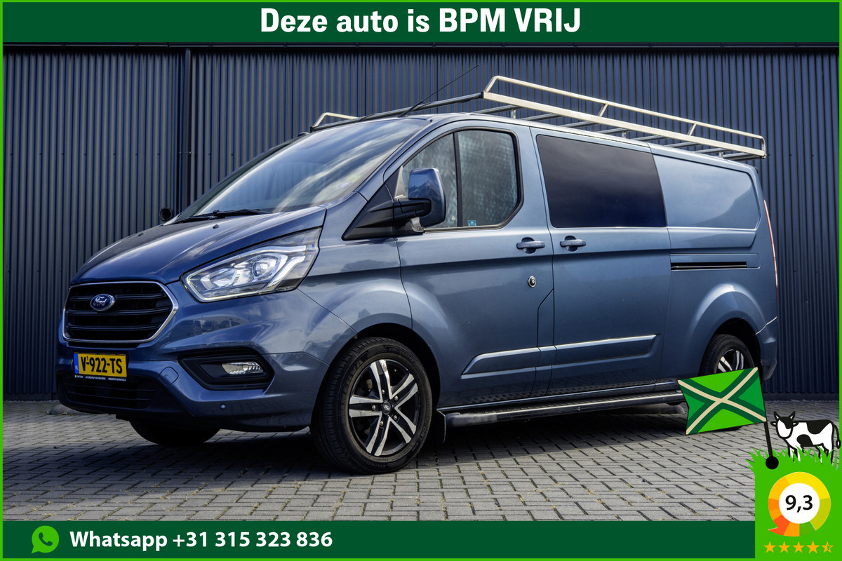 Ford Transit Custom 300 TDCI | L2H1 | Automaat | 5-Zits | LED | Camera | CarPlay | Imperiaal | Navi | Zijschuifdeur R+L | | Airco | PDC | Euro 6