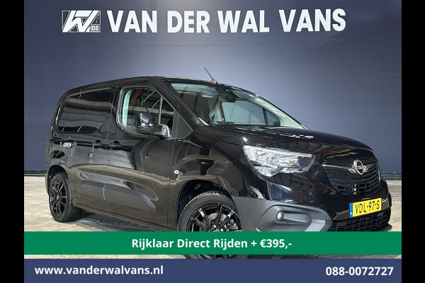 Opel Combo 1.5D 131pk Automaat L1H1 inrichting Euro6 *Rijklaar Direct Rijden* Airco | Navigatie | Camera | Trekhaak Apple Carplay, Android Auto, Cruisecontrol, Parkeersensoren, LM velgen
