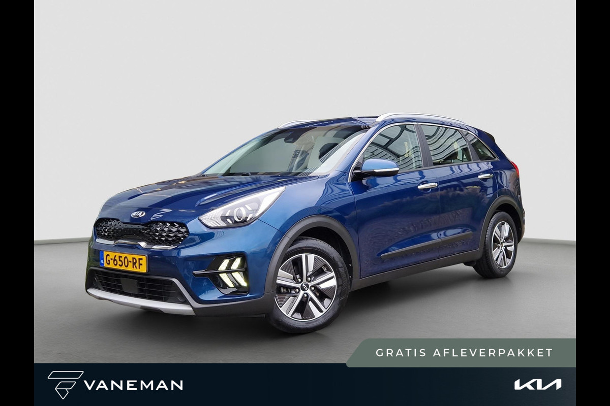 Kia Niro 1.6 GDi Hybrid DynamicLine Automaat | Navi | Clima | Cruise | LMV | Camera | H-Leder | Apple Carplay & Android Auto |