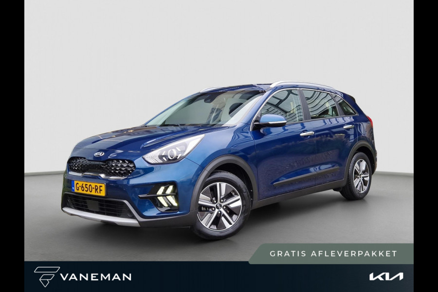 Kia Niro 1.6 GDi Hybrid DynamicLine Automaat | Navi | Clima | Cruise | LMV | Camera | H-Leder | Apple Carplay & Android Auto |