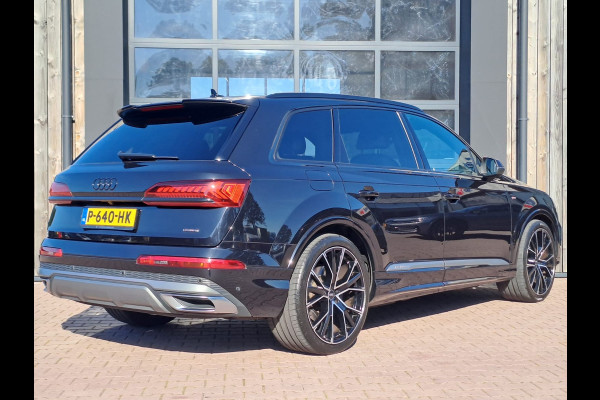 Audi Q7 55 TFSI e quattro Pro Line Plus S-line | Matrix LED | Luchtvering | Trekhaak | Leder | Keyless | HUD | Camera | ACC |