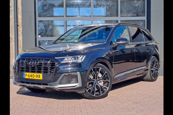 Audi Q7 55 TFSI e quattro Pro Line Plus S-line | Matrix LED | Luchtvering | Trekhaak | Leder | Keyless | HUD | Camera | ACC |