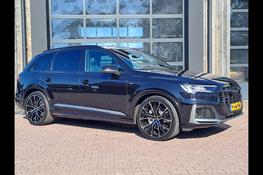 Audi Q7 55 TFSI e quattro Pro Line Plus S-line | Matrix LED | Luchtvering | Trekhaak | Leder | Keyless | HUD | Camera | ACC |