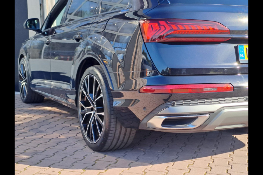 Audi Q7 55 TFSI e quattro Pro Line Plus S-line | Matrix LED | Luchtvering | Trekhaak | Leder | Keyless | HUD | Camera | ACC |