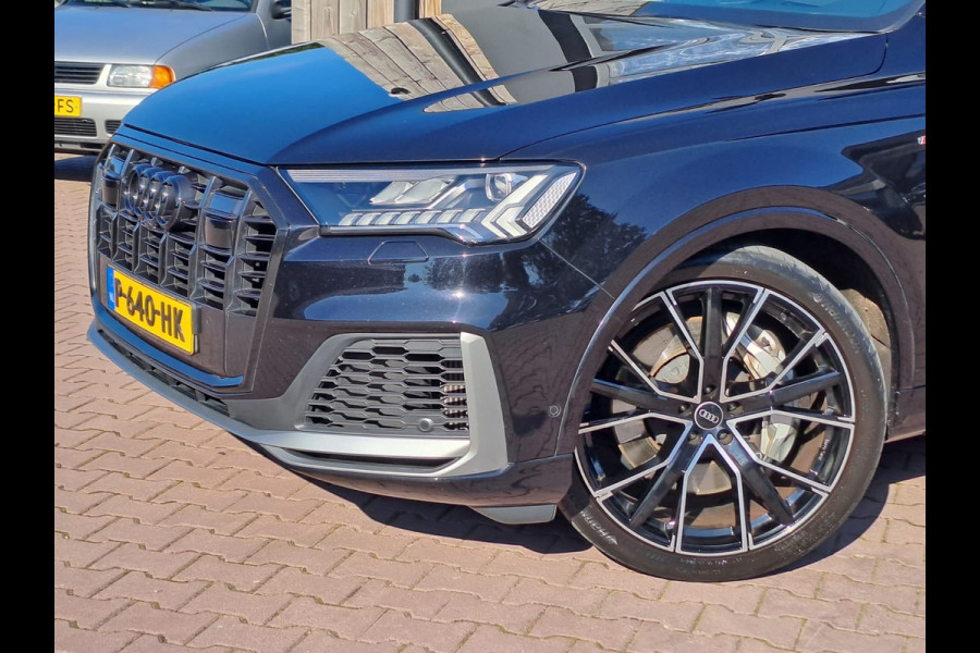 Audi Q7 55 TFSI e quattro Pro Line Plus S-line | Matrix LED | Luchtvering | Trekhaak | Leder | Keyless | HUD | Camera | ACC |