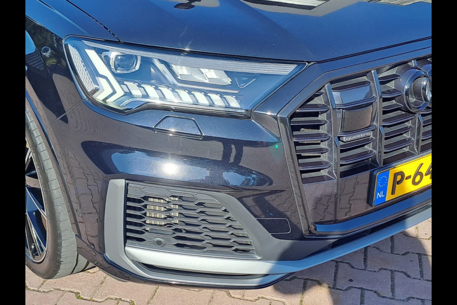 Audi Q7 55 TFSI e quattro Pro Line Plus S-line | Matrix LED | Luchtvering | Trekhaak | Leder | Keyless | HUD | Camera | ACC |