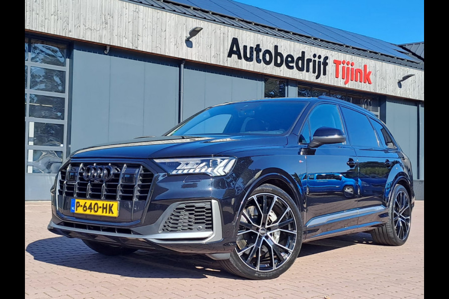 Audi Q7 55 TFSI e quattro Pro Line Plus S-line | Matrix LED | Luchtvering | Trekhaak | Leder | Keyless | HUD | Camera | ACC |
