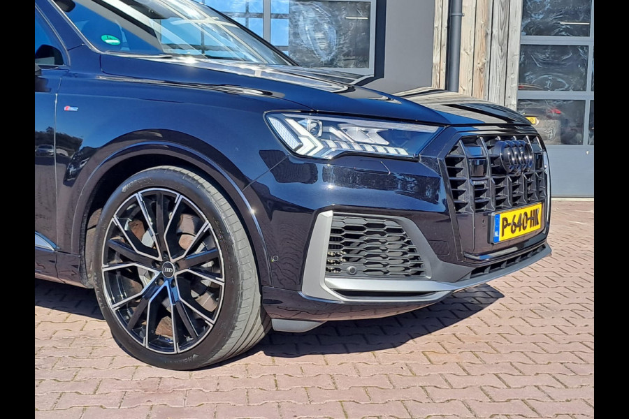 Audi Q7 55 TFSI e quattro Pro Line Plus S-line | Matrix LED | Luchtvering | Trekhaak | Leder | Keyless | HUD | Camera | ACC |