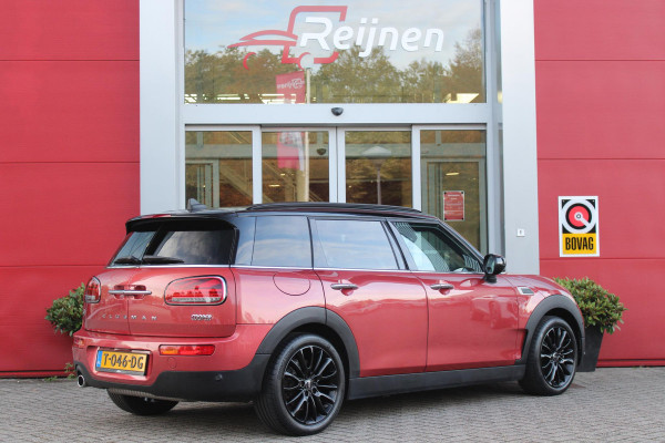 MINI Clubman 1.5 136PK COOPER CHILI AUTOMAAT | PANORAMISCH SCHUIF/KANTELDAK | NAVIGATIE | LEDEREN BEKLEDING | STOELVERWARMING | 17" LICHTMETALEN VELGEN | UNION JACK ACHTER LICHTEN | KEYLESS ENTRY / START |
