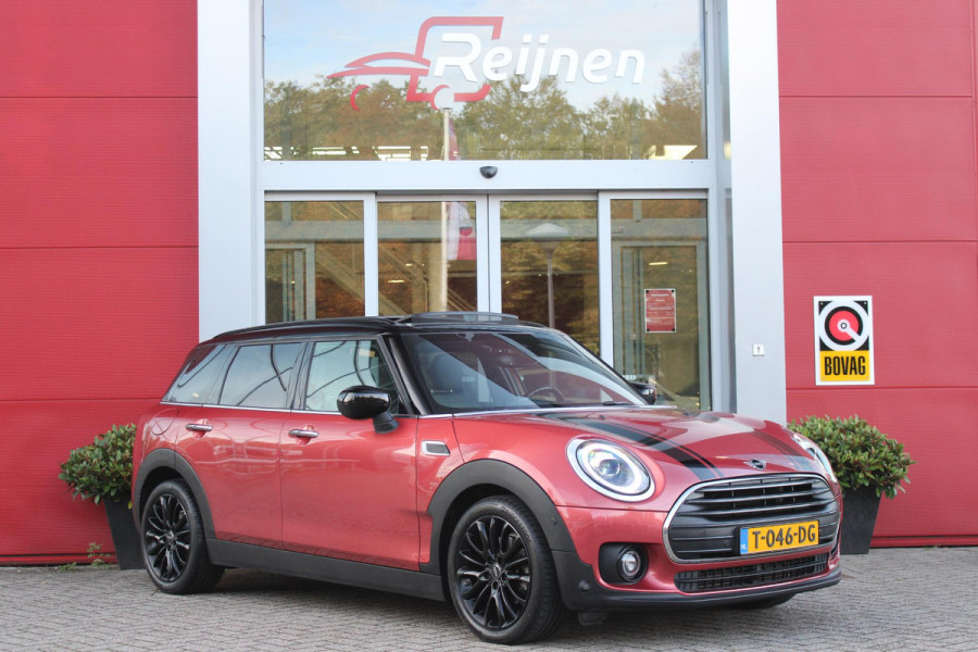 MINI Clubman 1.5 136PK COOPER CHILI AUTOMAAT | PANORAMISCH SCHUIF/KANTELDAK | NAVIGATIE | LEDEREN BEKLEDING | STOELVERWARMING | 17" LICHTMETALEN VELGEN | UNION JACK ACHTER LICHTEN | KEYLESS ENTRY / START |