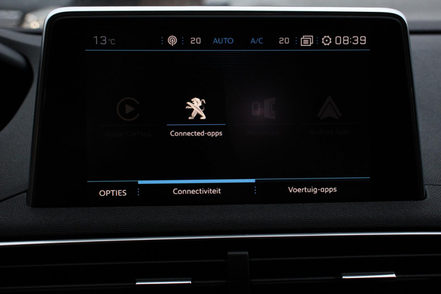 Peugeot 5008 1.2 PureTech 130pk Automaat Allure Navigatie Climate Control 7 Zits Virtual Cockpit Apple Carplay/Android Auto Keyless Entry Stoelverwarming Camera Cruise Control Elektrische Achterklep