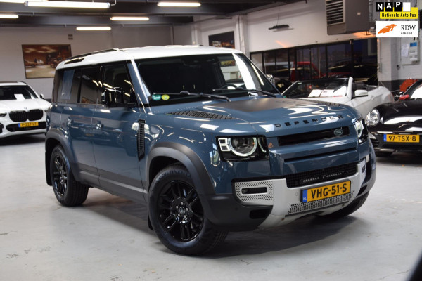Land Rover Defender 2.0 D240 110 HSE Grijs kenteken|Navi|ACC|Ijskast|Org.NL|241pk!