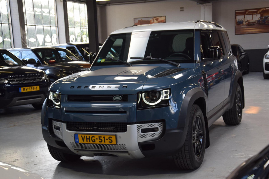 Land Rover Defender 2.0 D240 110 HSE Grijs kenteken|Navi|ACC|Ijskast|Org.NL|241pk! Land Rover Defender 2.0 D240 110 HSE Grijs kenteken|Navi|ACC|Ijskast|Org.NL|241pk!