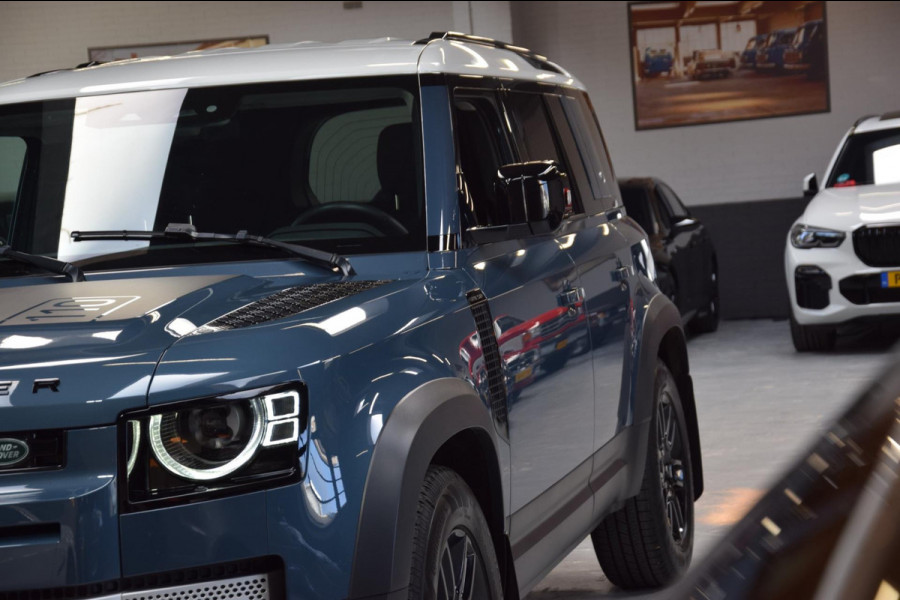 Land Rover Defender 2.0 D240 110 HSE Grijs kenteken|Navi|ACC|Ijskast|Org.NL|241pk! Land Rover Defender 2.0 D240 110 HSE Grijs kenteken|Navi|ACC|Ijskast|Org.NL|241pk!