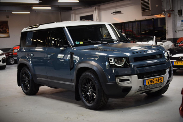 Land Rover Defender 2.0 D240 110 HSE Grijs kenteken|Navi|ACC|Ijskast|Org.NL|241pk! Land Rover Defender 2.0 D240 110 HSE Grijs kenteken|Navi|ACC|Ijskast|Org.NL|241pk!