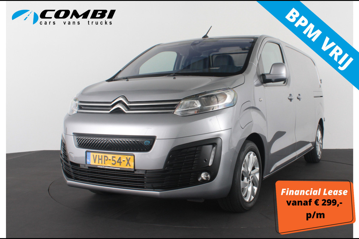 Citroën ë-Jumpy Driver M 75 kWh > Dubbele schuifdeur elektrisch/330km WLTP/head-up/ Citroën ë-Jumpy Driver M 75 kWh > Dubbele schuifdeur elektrisch/330km WLTP/head-up/
