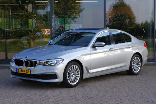 BMW 5 Serie 540i 340 PK xDrive High Executive, Trekhaak, Schuif-Kanteldak, Adap. Cruise Control, Memory