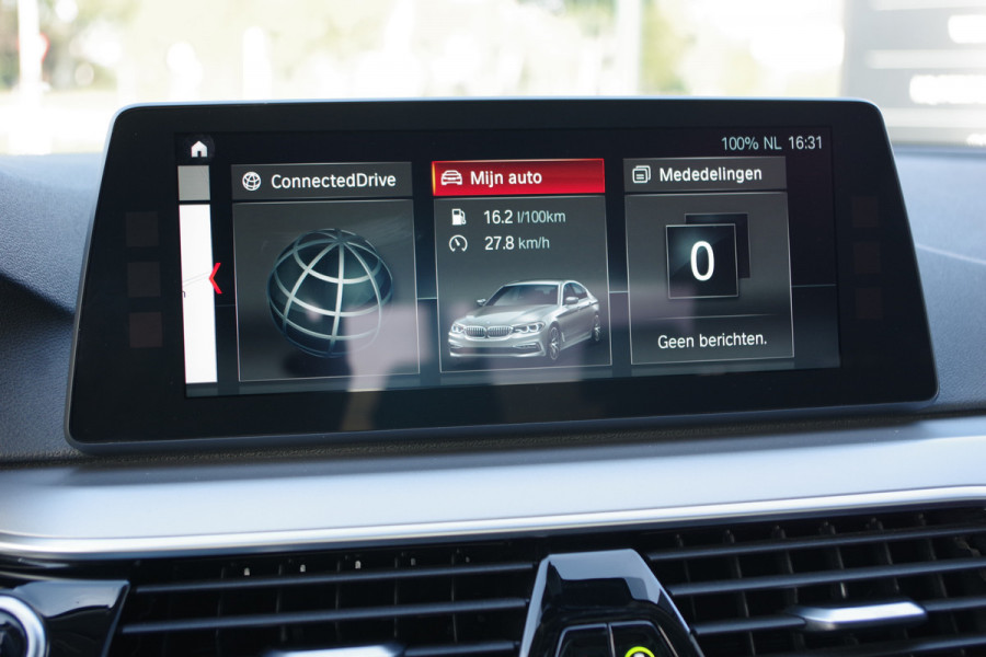 BMW 5 Serie 540i 340 PK xDrive High Executive, Trekhaak, Schuif-Kanteldak, Adap. Cruise Control, Memory