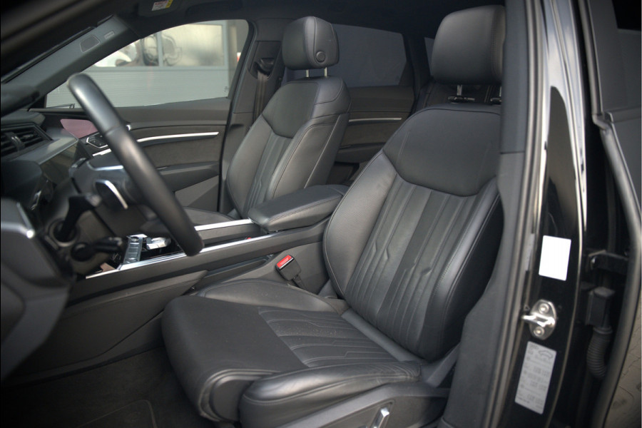 Audi e-tron 55 quattro Business edition 95 kWh S-Line | Panoramadak | Bang & Olufsen | Stoelkoeling | Stoelverwarming | Massage | Head-Up Display | 360 Camera | Matrix LED | Luchtvering | Nachtzicht | Memory Seats | Elektrisch Verstelbare Stoele