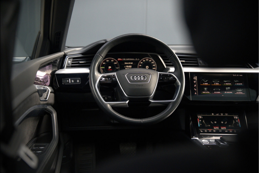 Audi e-tron 55 quattro Business edition 95 kWh S-Line | Panoramadak | Bang & Olufsen | Stoelkoeling | Stoelverwarming | Massage | Head-Up Display | 360 Camera | Matrix LED | Luchtvering | Nachtzicht | Memory Seats | Elektrisch Verstelbare Stoele