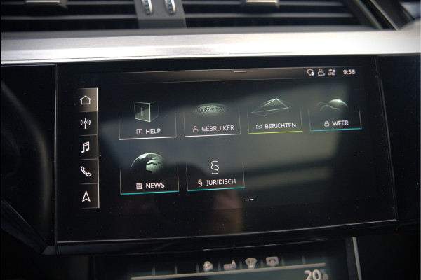 Audi e-tron 55 quattro Business edition 95 kWh S-Line | Panoramadak | Bang & Olufsen | Stoelkoeling | Stoelverwarming | Massage | Head-Up Display | 360 Camera | Matrix LED | Luchtvering | Nachtzicht | Memory Seats | Elektrisch Verstelbare Stoele