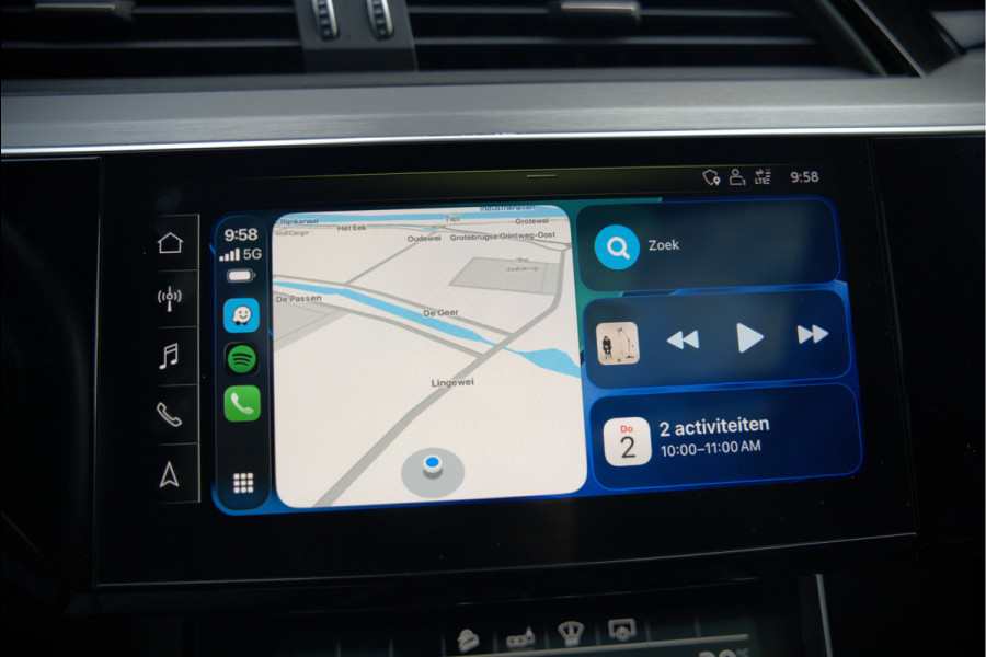 Audi e-tron 55 quattro Business edition 95 kWh S-Line | Panoramadak | Bang & Olufsen | Stoelkoeling | Stoelverwarming | Massage | Head-Up Display | 360 Camera | Matrix LED | Luchtvering | Nachtzicht | Memory Seats | Elektrisch Verstelbare Stoele