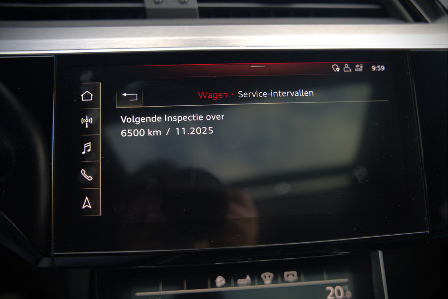 Audi e-tron 55 quattro Business edition 95 kWh S-Line | Panoramadak | Bang & Olufsen | Stoelkoeling | Stoelverwarming | Massage | Head-Up Display | 360 Camera | Matrix LED | Luchtvering | Nachtzicht | Memory Seats | Elektrisch Verstelbare Stoele