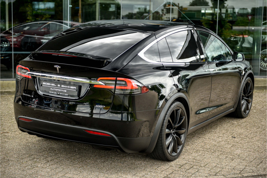Tesla Model X 100D 6p. ** 22inch ** Autopilot ** Carbon ** Trekhaak Rijbereik tot 565km (WLTP)