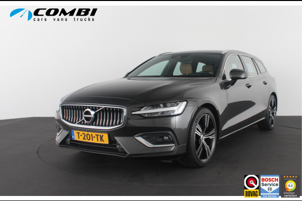 Volvo V60 2.0 T4 Inscription > 190pk/Memory/Leer/19inch/PINE GREY & Moritz Amber...