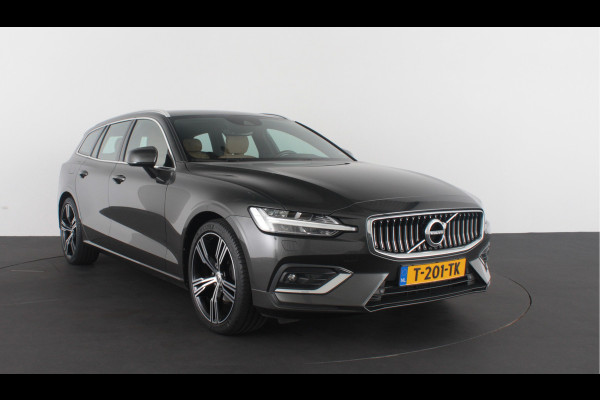 Volvo V60 2.0 T4 Inscription > 190pk/Memory/Leer/19inch/PINE GREY & Moritz Amber...