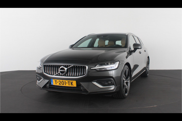 Volvo V60 2.0 T4 Inscription > 190pk/Memory/Leer/19inch/PINE GREY & Moritz Amber...
