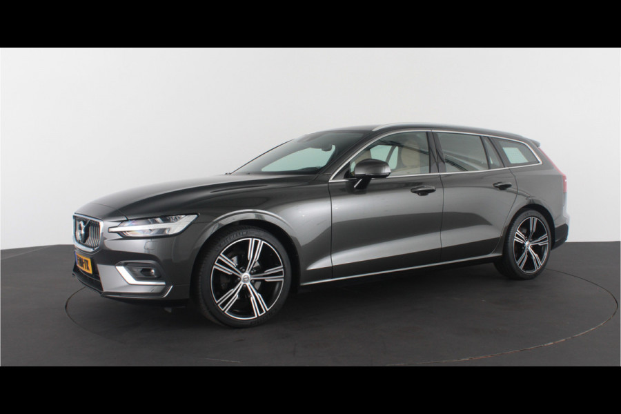 Volvo V60 2.0 T4 Inscription > 190pk/Memory/Leer/19inch/PINE GREY & Moritz Amber...