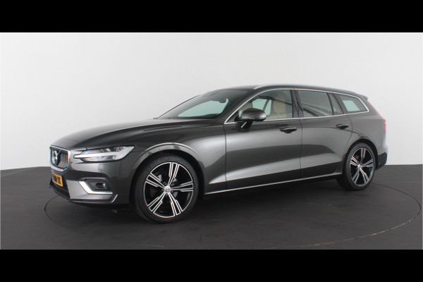 Volvo V60 2.0 T4 Inscription > 190pk/Memory/Leer/19inch/PINE GREY & Moritz Amber...