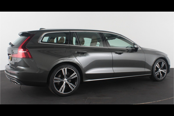 Volvo V60 2.0 T4 Inscription > 190pk/Memory/Leer/19inch/PINE GREY & Moritz Amber...