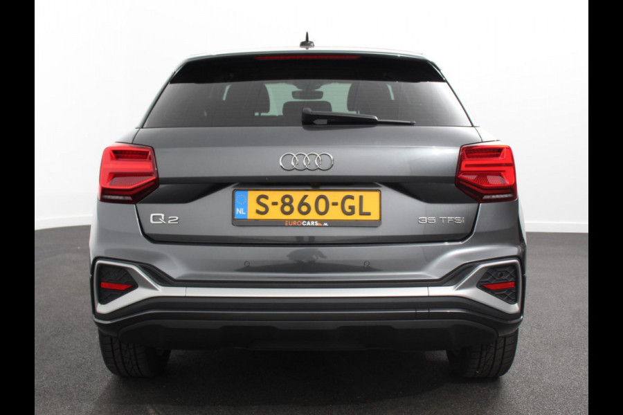 Audi Q2 35 TFSI 150pk Automaat S Edition Audi Q2 35 TFSI S Edition | Navigatie | Camera | Adaptive Cruise Control | LED Matrix | Elektrische Achterklep | Keyless Entry |