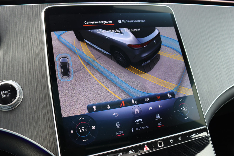 Mercedes-Benz EQE SUV 350 4Matic AMG Line 91 kWh | Distronic+ | Memory | Panoramadak | Digital Light | Stoelventilatie | Burmester | Warmtepomp | Keyless Go | Augmented Reality |