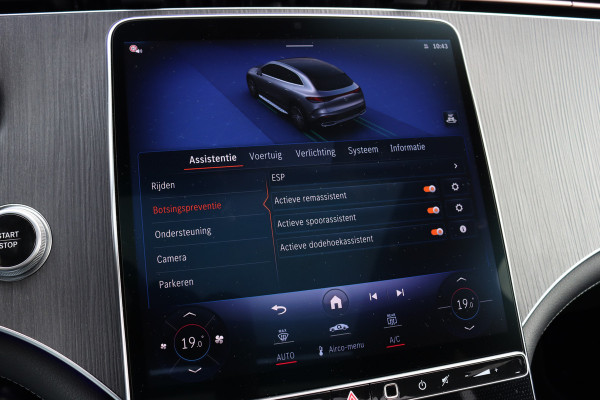 Mercedes-Benz EQE SUV 350 4Matic AMG Line 91 kWh | Distronic+ | Memory | Panoramadak | Digital Light | Stoelventilatie | Burmester | Warmtepomp | Keyless Go | Augmented Reality |