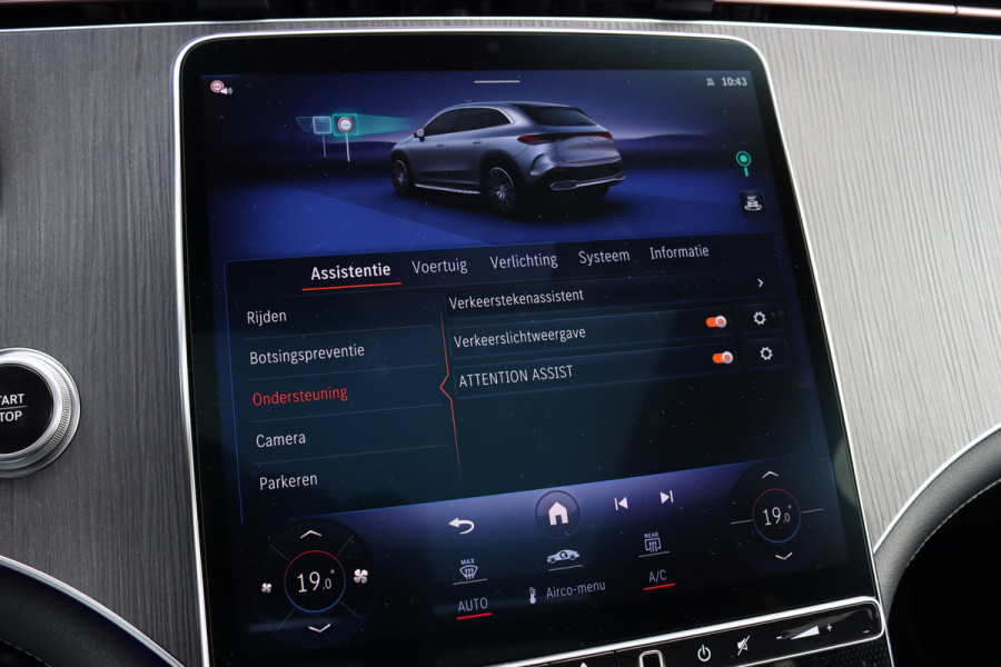 Mercedes-Benz EQE SUV 350 4Matic AMG Line 91 kWh | Distronic+ | Memory | Panoramadak | Digital Light | Stoelventilatie | Burmester | Warmtepomp | Keyless Go | Augmented Reality |