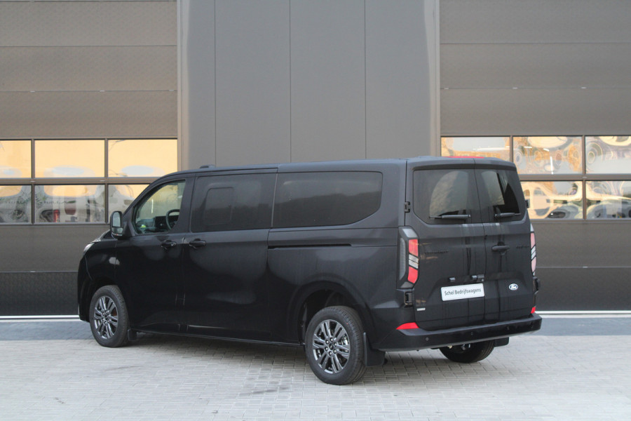 Ford Transit Custom 320 2.5 PHEV L2H1 Limited 232pk 8 Zits - 2x Schuif - Adaptive Cruise - Klimaat achterin - Keyless - Stoel/Stuurverwarming - Excl