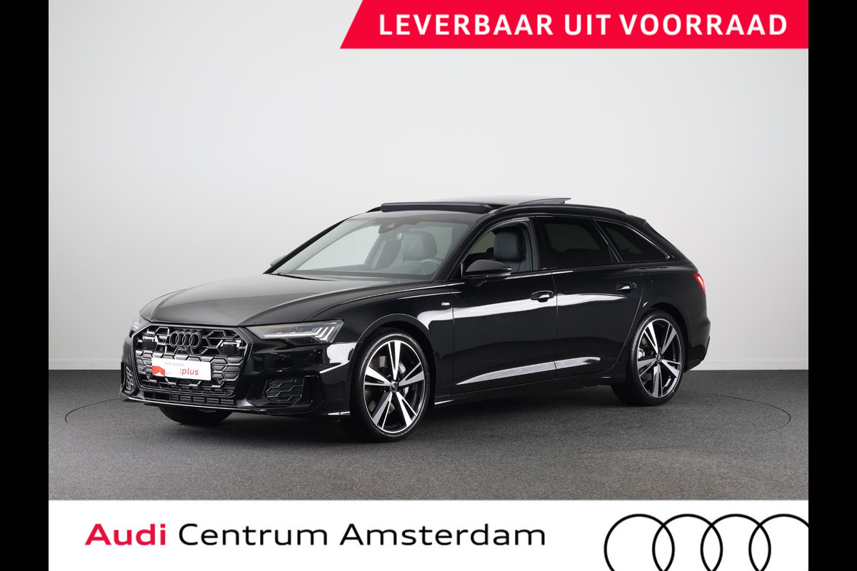 Audi A6 Avant 50 TFSI e quattro S edition Competition panoramadak, comfortsleutel, B&O soundsysteem, leder interieur Audi A6 Avant 50 TFSI e quattro S edition Competition panoramadak, comfortsleutel, B&O soundsysteem, leder interieur