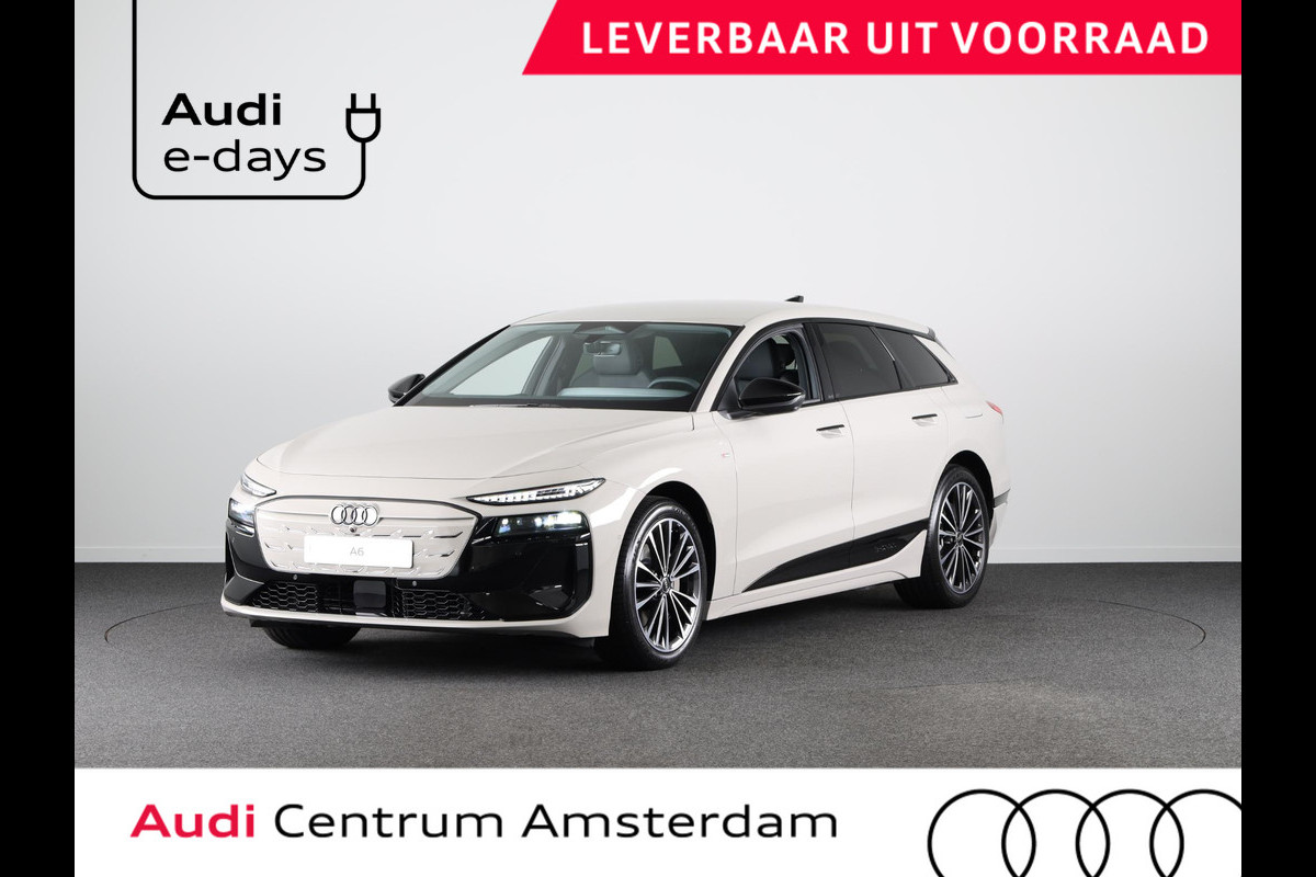 Audi A6 Avant Advanced edition e-tron 270kW/367pk 100kWh Avant E Tech Plus pakket, leder interieur, optiek pakket zwart-glanzend, privacy glass