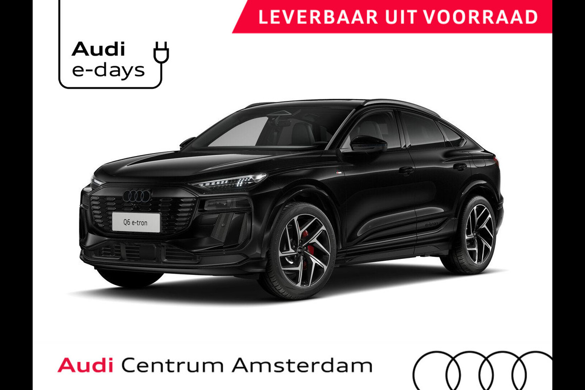 Audi Q6 Sportback e-tron S edition 83Kwh 185 kW / 252 PK Sportback | S edition | Tech Pro | Pano | Luchtvering | Matrix LED | Leder |